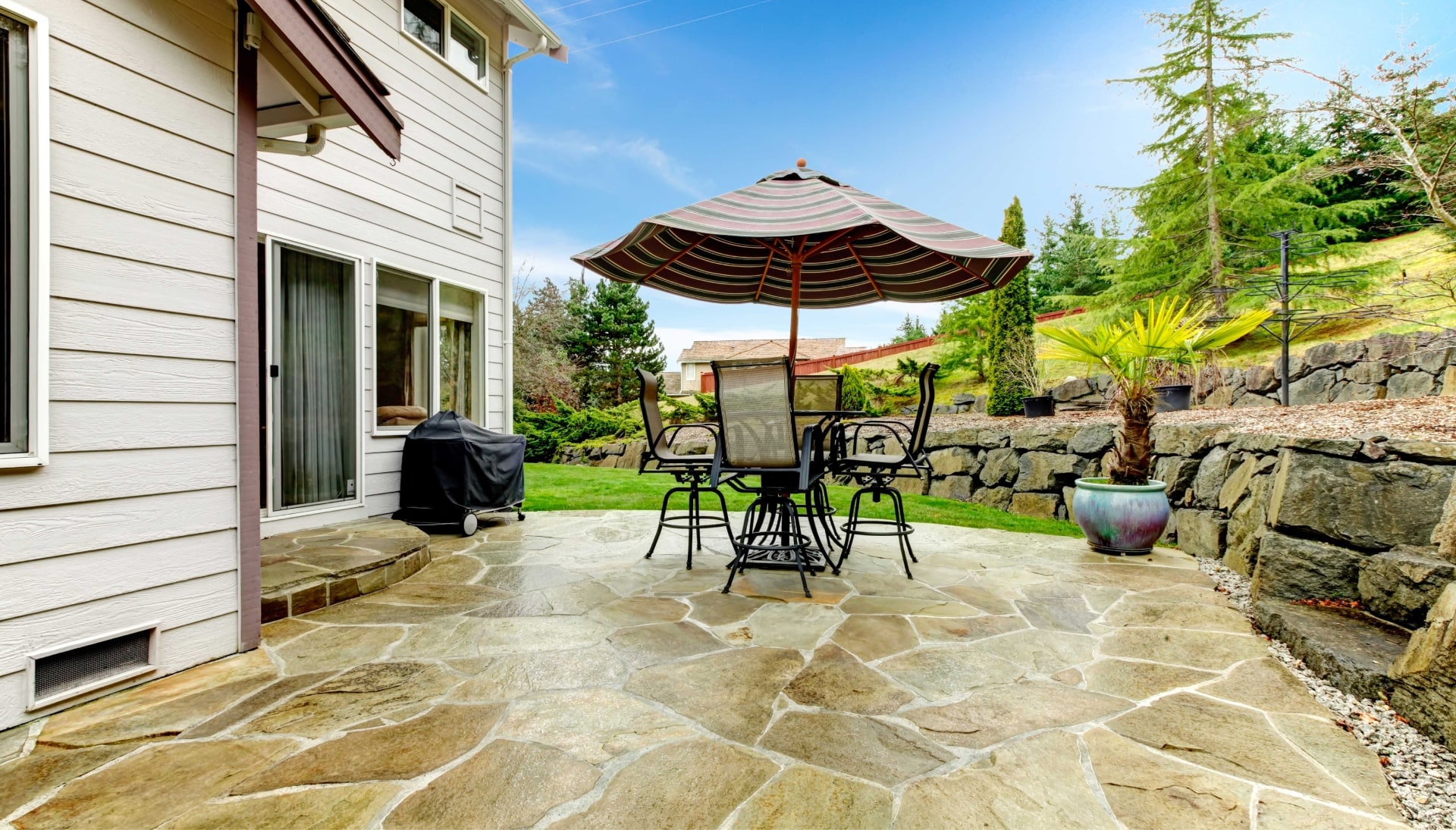 Beautifully Textured and Patterned Concrete Patios in Erie, Pennsylvania area!